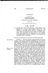 To Provide for the Construction, Improvement and Repair of a Wagon Road from a Point at the Town of Tolland, Gilpin County, Colorado, to the Towns of American City, Apex, Elk Park, Mammoth and Kingston, of Said County, and Yankee of Clear Creek County, Colorado, and Making an Appropriation Therefor.