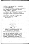 To Provide for the Construction of a State Bridge Across the Platte River in Morgan County, Colorado, and to Appropriate Money Therefor.