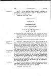 To Provide for the Payment of the Expense of Maintenance, Support and Incidental Expenses of the Colorado State Reformatory For the Years 1907 and 1908.