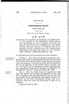 On Behalf of the State of Colorado, to Accept, Ratify, and Assent to the Provisions, Terms, Grants and Conditions of an Act Passed the First Session of the Fifty-Ninth Congress of the United States, Entitled 