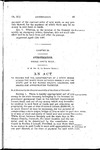 To Provide for the Construction of a State Bridge Across the White River between Rangely and the State Line in Rio Blanco County, Colorado, and Making Due Appropriation Therefor.