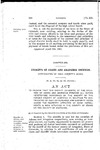 To Provide that the Sheriff [Sheriffs] of the Counties of Adams and Arapahoe Perform All Duties Heretofore Performed by the Sheriff of the Former County of Arapahoe in Relation to Certificates of Sale or Purchase and Sheriff's Deeds Where the Property Affected by Such Instruments is Now Situated in the County of Adams or the County of Arapahoe.