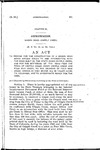 To Provide for the Construction of a Wagon Road Down Arequa Gulch to and Intersecting with the Road Built by the State down Cripple Creek, and for the Bettering of the Road from the Town of Cripple Creek, down Cripple Creek and Four Mile Creek, to the Crossing of Four Mile Creek, Known as High Bridge, All in Teller County, Colorado, and to Appropriate Money for the Same.