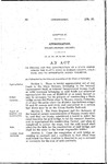 To Provide for the Construction of a State Bridge Across the Platte River in Morgan County, Colorado, and to Appropriate Money Therefor.