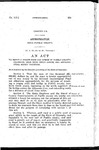 To Repair a Wagon Road and Bridge in Pueblo County, Colorado, near Rock Creek Canon, and Appropriating Money Therefor.