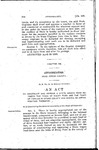 To Construct and Improve a State Wagon Road Between the Town of Rocky Road and the Town of Fowler in Otero County and Making an Appropriation Therefor.