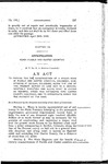 To Provide for the Construction of a Wagon Road in Pueblo and Custer Counties, Colorado, Commencing at Beulah, Colorado, Along the Line of the Present Survey as Laid Out in a General Westerly Direction and Along What is Known as Squirrel Creek and Extending into Custer County, Colorado, and to Appropriate Money for the Payment of the Same.