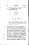 To Provide for the Construction of an Iron or Steel, or Partly Iron and Steel, and Partly Wood or Wooden Bridge Across the Grand River at or near the Mouth of Catamount Creek, Eagle County, Colorado, and to Appropriate Money for the Payment of the Same.