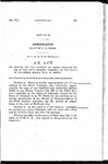 To Provide for the Payment of House Voucher No. 806 of the Fifth General Assembly of the State of Colorado, Issued to E. W. Morse.