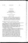 To Construct and Repair a Public Wagon Road in Montezuma County, Colorado, from Menefee Siding on the Rio Grande Southern Railroad to Rush's Basin at the Head of the East Mancos River, and to Make an Appropriation Therefor.