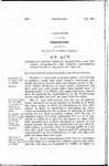 Concerning Certain Forms of Prostitution, and Providing Punishments for Persons Encouraging Prostitution in Violation of this Act.