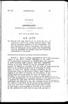 To Provide for the Sinking of an Artesian Well in Township Thirty-Five, Range Sixteen West, New Mexico Principal Meridian, in the Montezuma Valley, Montezuma County, Colorado, for the Purpose of Irrigating State Lands and Prospecting for the Discovery of Mineral Oils, and Making an Appropriation Therefor.