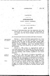 Making an Appropriation for the Erection and Construction of a Building, and the Furnishing of the Same, for the State Normal School at Gunnison.