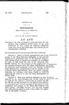 Providing for the Systematic Construction of the Pueblo and Leadville State Road to Be Constructed by the Labor of Paroled Prisoners from the State Reformatory, and Making an Appropriation Therefor.