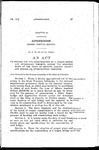 To Provide for the Construction of a Wagon Bridge and Approaches Thereto, Across the Arkansas River at the Town of Granite, Chaffee County and Making an Appropriation Therefor.