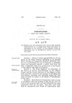 To Provide for the Construction, Repair and General Improvement of a Wagon Road from Telluride to Norwood, in the County of San Miguel, State of Colorado, and to Appropriate Money to Pay for the Same.