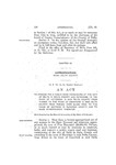 To Provide for a Public Road Commencing at the City of Delta in Delta County and Extending to the Town of Hotchkiss in Said Delta County from Thence to the Town of Crawford in Said Delta County from Thence over Black Mesa to the Town of Sapinero in Gunnison County and to Make Appropriation Therefor.