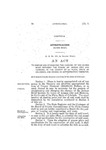 To Change and Straighten the Channel of the Animas River Between the Towns of Animas City and Hermosa, in the County of La Plata, State of Colorado, and Making an Appropriation Therefor.