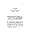 To Empower the Incorporated Towns and Cities of Colorado to Supply Water from Their Water Systems to Consumers Outside Their Coporate Limits and to Regulate the Price Thereof.