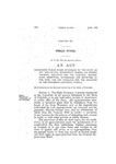 Concerning Public Funds Belonging to the State or Any Institution, Department, Bureau or Officer Thereof, Providing for the Custody, Management, Receipting, Withdrawal and Reporting of the Same, and for Penalties for the Violation of the Provisions Contained Therein.