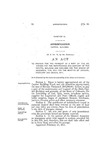 To Provide for the Payment of a Part of the Expenses for the Maintenance and Support of the Capitol Building and Grounds for the Month of December, 1910, and for the Months of January, February and March, 1911.