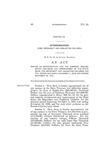 Making an Appropriation for the Support, Maintenance, Buildings and Improvement of the State Home for Dependent and Neglected Children for the Period Beginning December 1, 1910, and Ending November 30, 1912.