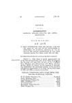 To Make Appropriation from the General Fund for the Years 1911 and 1912, to Pay Outstanding Indebtedness for Incidental Expenses of the Executive and Judicial Departments of the State Incurred During the Fiscal Years 1907 and 1908.