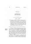 To Establish a Division of Apiary Inspection and Investigation under the State Entomologist; to Provide for Investigations in Bee Culture and the Inspection of Bees for Contagious Diseases; to Provide for the Prevention and Spread of Bee Diseases and Penalties for Failure to Obey the Provisions of this Act; to Make an Appropriation for Carrying Out this Act and to Repeal the Law on Bee Diseases, Approved April 6, 1891.