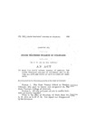 To Make the State Normal School at Greeley the State Teachers' College of Colorado, and to Repeal All Acts and Parts of Acts in Conflict Herewith.