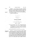 An Act to Prevent Fraud upon Travelers, and Prescribing Where, How and By Whom Railroad Tickets Shall Be Sold and the Terms Upon Which the Redemption of Unused Tickets or Portions Thereof May Be Made, and to Provide Penalties for the Violation of This Act.