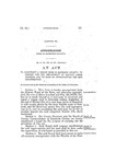 To Construct a Wagon Road in Gunnison County, to Provide for the Employment of Convict Labor Thereon, and to Make an Appropriation for Said Construction.