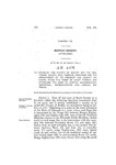 To Establish the County of Moffat and the Temporary County Seat Thereof; Providing for the Appointment of Its Precinct and County Officers; Fixing the Terms of Court Therein, and Attaching the Same to Certain Congressional, Senatorial, Representative and Judicial Districts.