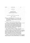 Making an Appropriation for the Support, Maintenance and Improvement of the State Industrial School at Golden, Colorado, for the Two Years Beginning December 1, 1912, and Ending November 30, 1914.