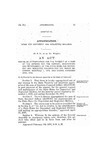 Making an Appropriation for the Payment of a Part of the Expense for the Support, Maintenance and Improvement, of the State Home for Dependent and Neglected Children for the Period Beginning December 1, 1912, and Ending November 30th, 1914.