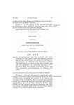 Making Appropriations for the Support and Maintenance of the State Home and Training School for Mental Defectives, Including the Payment of Salaries of the Officers and Employes Thereof, the Erection of a Hospital and One Cottage, and for the Equipment of the Same, Drilling a Well, Building Barn and Sheds, Purchasing Stock and the Necessary Appurtenances in Farming the Land.