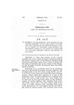 To Determine, Fix and Establish That Portion of the Western Boundary Line of the County of Ouray and That Portion of the Eastern Boundary Line of the County of Montrose, Lying Between the Northwest Corner of the County of Ouray and the Northern Boundary Line of the County of San Miguel.