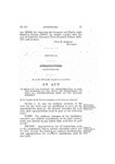 To Regulate the Payment of Appropriations in Case the Revenues of the State are Insufficient to Meet all Appropriations Made by the General Assembly.