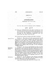 To Make an Appropriation for Part Payment of the Support, Maintenance, Operation and Conduct of, and to Pay the Salaries of the Officers and Employees of the Industrial Workshop for the Blind for the Years 1912 and 1913.