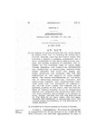 An Act Making an Appropriation for the State Board of Agriculture, for the Purpose of Installing a Central Heating, Lighting and Power Plant, for Building a Library, a Chemical Laboratory and a Soils Laboratory at the State Agricultural College, for Making Payments of Principal and Interest on the Purchase Price of Lands Heretofore Acquired; for Conducting Experiments and Instruction in Agriculture, Horticulture, Animal Industry and Plant and Animal Diseases, Irrigation and Drainage, and for the Publication of the Results of Such Experiments, for Making Investigations of the Methods of Marketing Agricultural Products, for Conducting Farmers' and Housekeepers' Institute Work and the Extension of Agricultural College Work Among the Farmers and Industrial Classes of the State, for the Employment of Trained Persons to Aid in Introducing Agriculture, Mechanic and Household Arts into the Rural Schools, Said Persons to Be Known as Rural School Visitors and for the Publication of the Results of Such Work, for the Maintenance and Operation in Connection with the United States Government, of the Experiment in Horse Breeding.