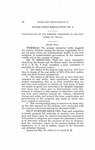 House Joint Resolution No. 6 - Investigation of the Persons Concerned in the Coal Strike of 1913-14.