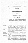 Defining a Commission Merchant, Providing for Licensing and Bonding Commission Merchants, Regulating the Business of Commission Merchants and Providing Penalties for the Violation of this Act.