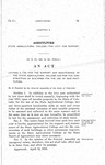 Levying a Tax for the Support and Maintenance of the State Agricultural College and for the Construction of Building for the Use of Said Institution.