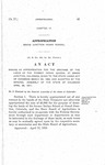 Making an Appropriation for the Drainage of the Lands of the Former Indian School at Grand Junction, Colorado, Given to the State Under Act of Congress March 3D, 1909, and Accepted by the General Assembly of the State of Colorado.