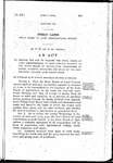 To Provide for and to Require the State Board of Land Commissioners to Make Certain Reports to the State Board of Agriculture Concerning Incomes, Interest, Royalties and Sales of the Agricultural College Land Grant Lands.