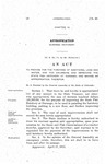 To Provide for the Purchase of Additional Land and Water, and for Enlarging and Improving the State Fish Hatchery at Durango, and Making an Appropriation Therefor.