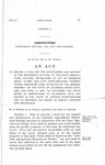 To Provide a Fund for the Maintenance and Support of the Experiment Station, at the State Agricultural College, Established by Act of Congress March 2, 1887, and Acts Supplementary Thereto whose Provisions were Accepted by the General Assembly of the State of Colorado, March 25th, 1889, and April 3, 1907; to Authorize the State Board of Agriculture to Co-operate with any County in the State in Certain Investigations and to Empower the Board to Employ Workers and Specialists.