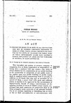 To Provide for Bonds to be Given by All Contractors who May Be Awarded Contracts Pertaining to Work of Cities, Towns, School Districts or Counties in the State of Colorado for Public Work or Public Improvements where Such Contracts Involve Employment of Labor and the Furnishing of Material by Such Contractor.