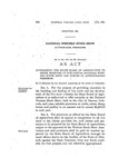 Authorizing the State Board of Agriculture to Offer Premiums at the Annual National Western Stock Show and Making an Appropriation Therefor.