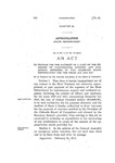 To Provide for the Payment of Part of the Expense of the Maintenance, Support and Incidental Expense of the Colorado State Reformatory for the Years 1916 and 1917.