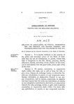 Relating to Anhalonium, or Peyote; Prohibiting the Use Thereof and Traffic Therein, and Providing Penalties for Violations of This Act.